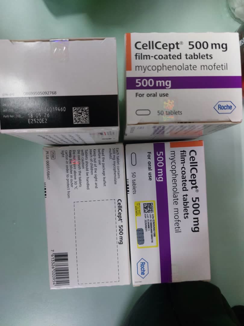 قرص سلسپت 500 میلی‌گرم Roche