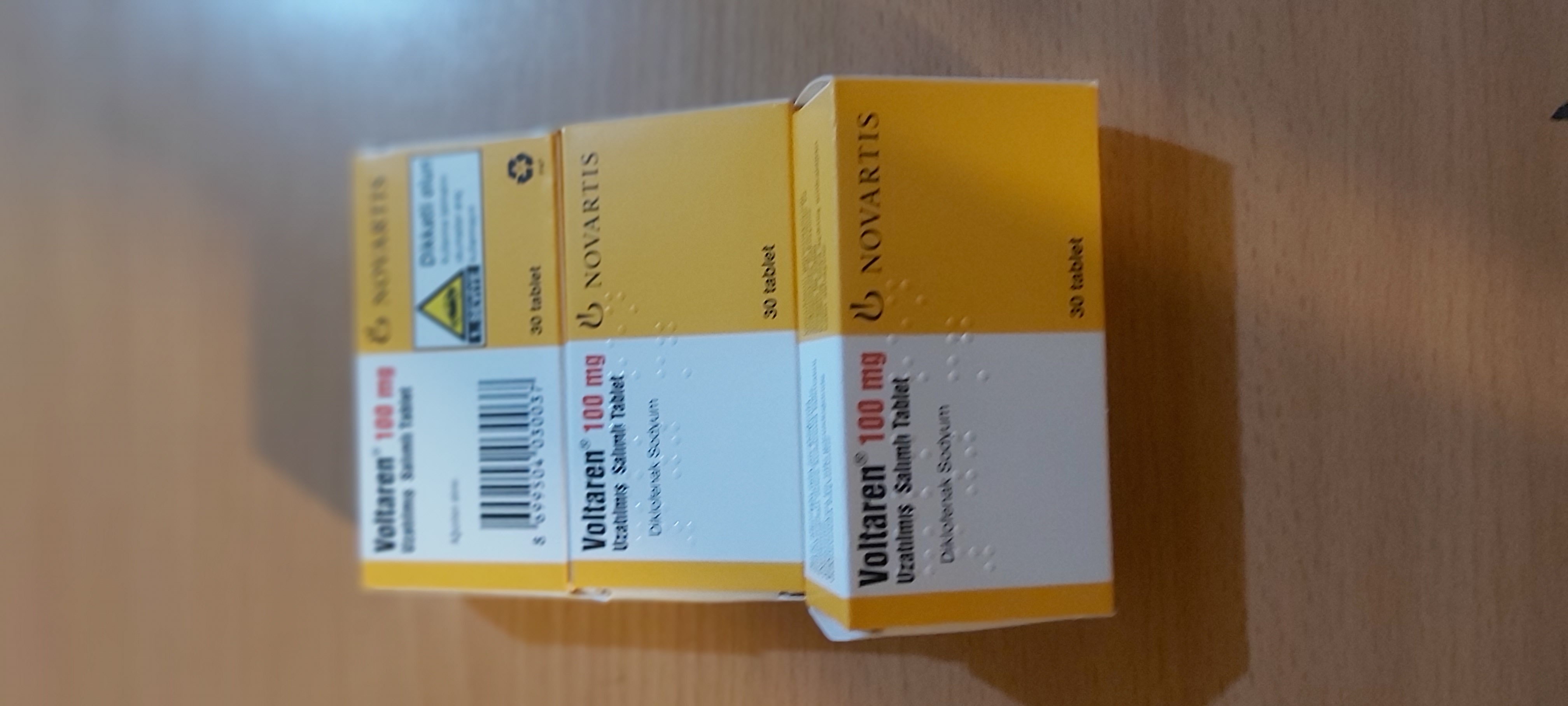 قرص ول.تار.ن یا دیک.لو.فنا.ک خارجی 100 میلی‌گرم (Novartis)
