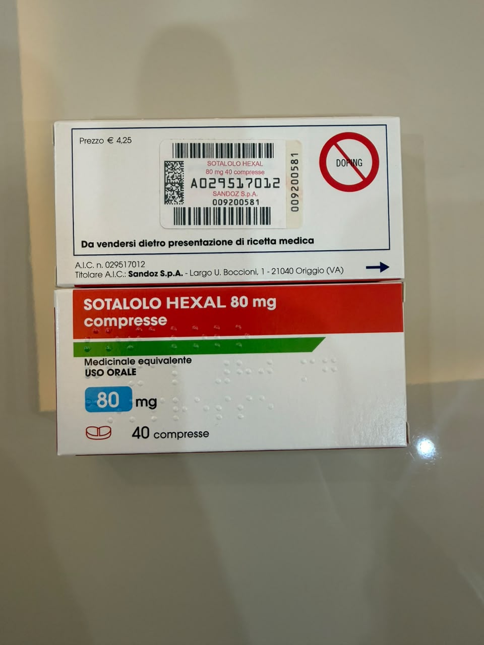 قرص سوتالو هگزال 80 mg