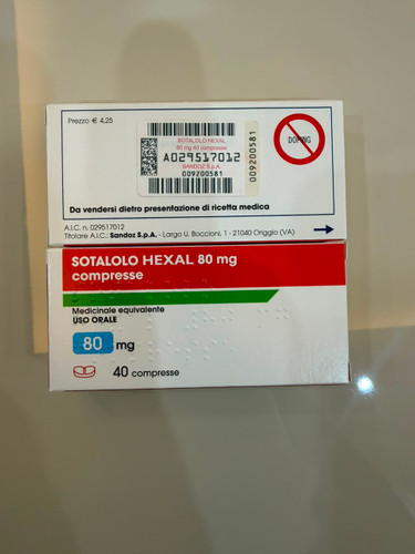 قرص سوتالو هگزال 80 mg